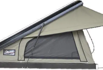 Clamshell Roof Top Tent Classic -Open Side View
