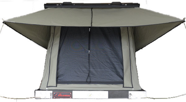 Clamshell Roof Top Tent Classic -Open Front View