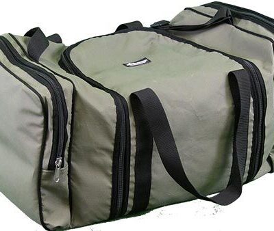 Large Duffle Bag - closed side view