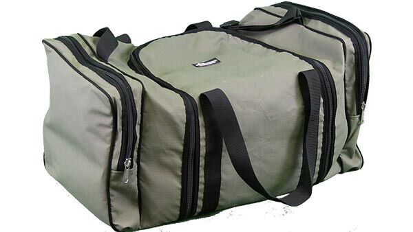 Large Duffle Bag - closed side view