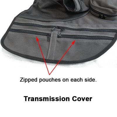 Transmission Cover end side storage with writing
