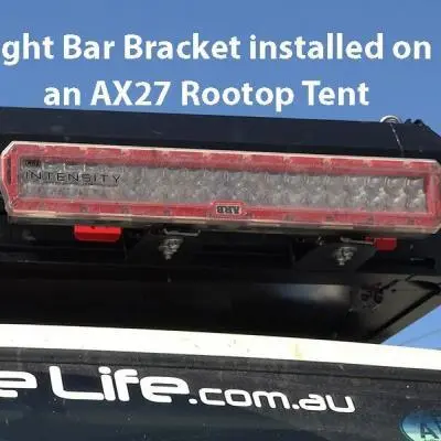 Light Bar on an ALPHA Rooftop Tent