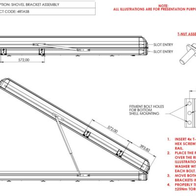 Shovel Mount Bracket