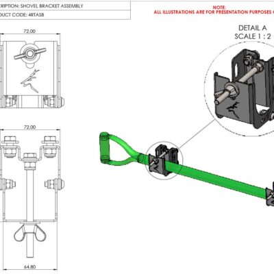 Shovel Mount Bracket