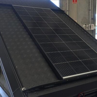 Solar Panel Bracket installed 4