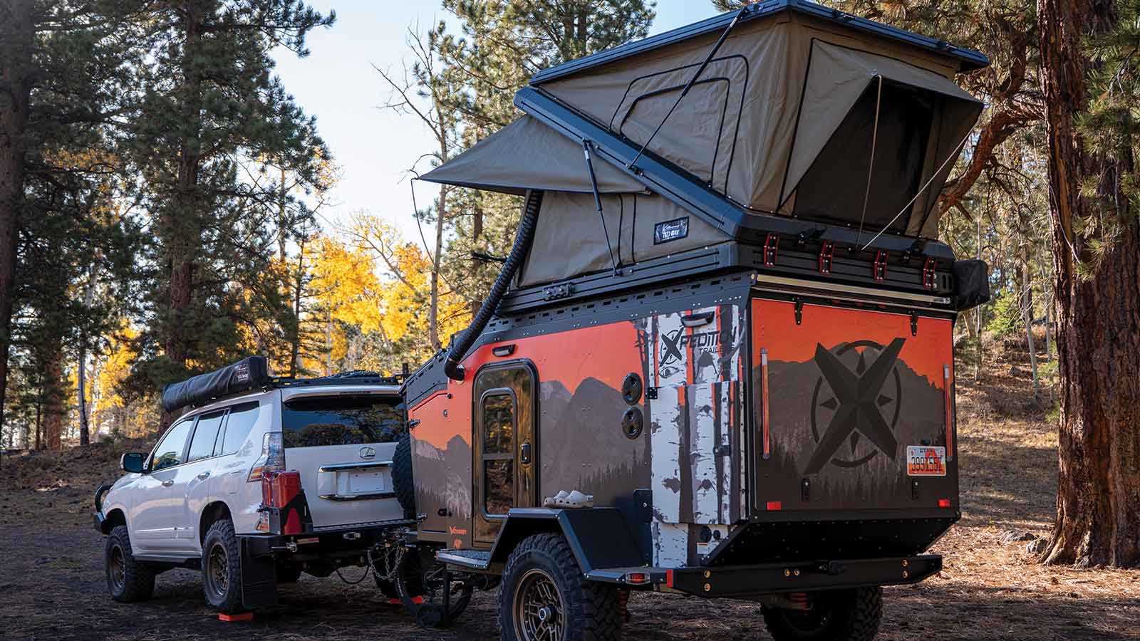 TX27 MAX Hardshell Rooftop Tent - The Bush Company Australia