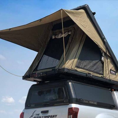 AX27 Clamshell Rooftop Tent close side