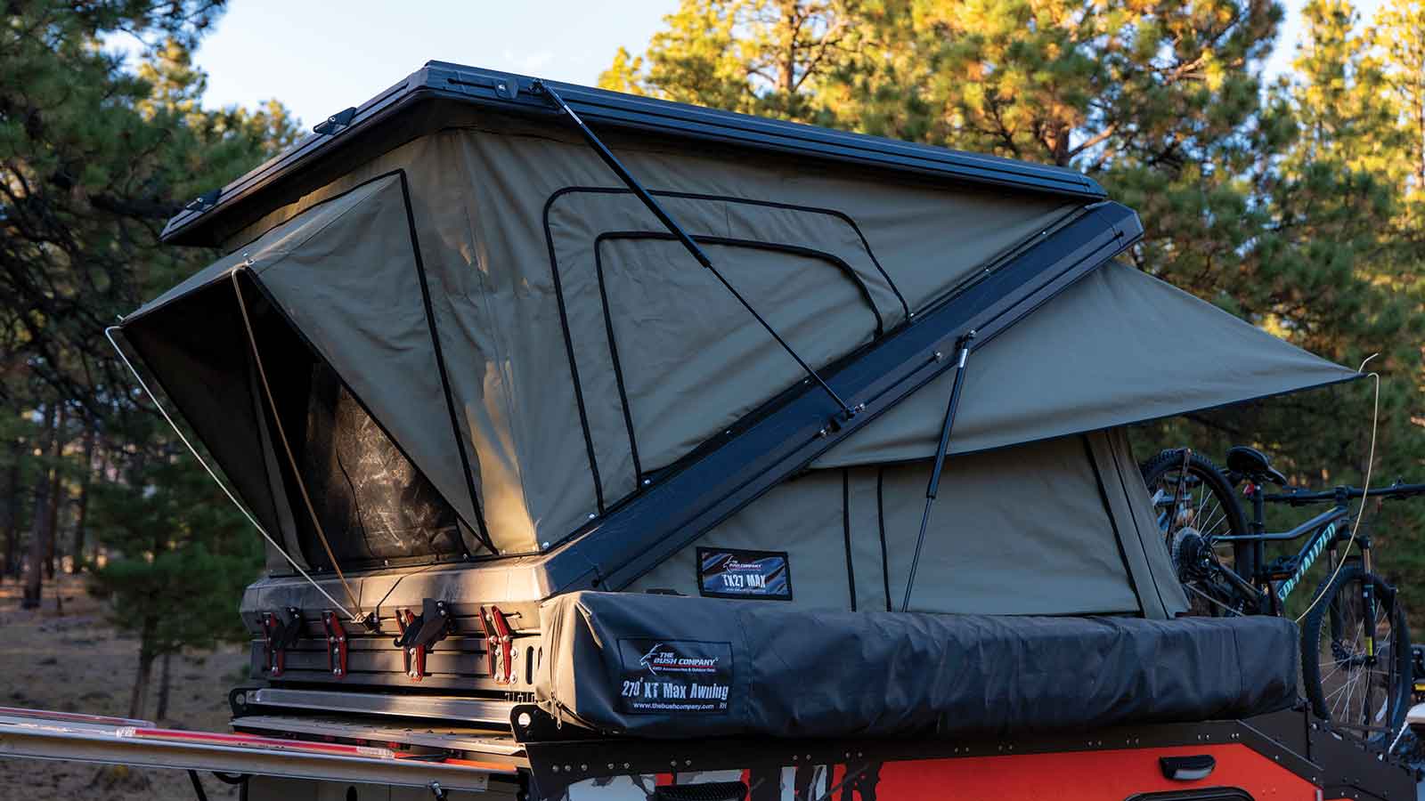 DX27 Clamshell Rooftop tent